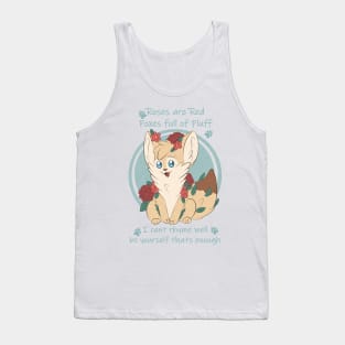 Valentine's day fennec fox Tank Top